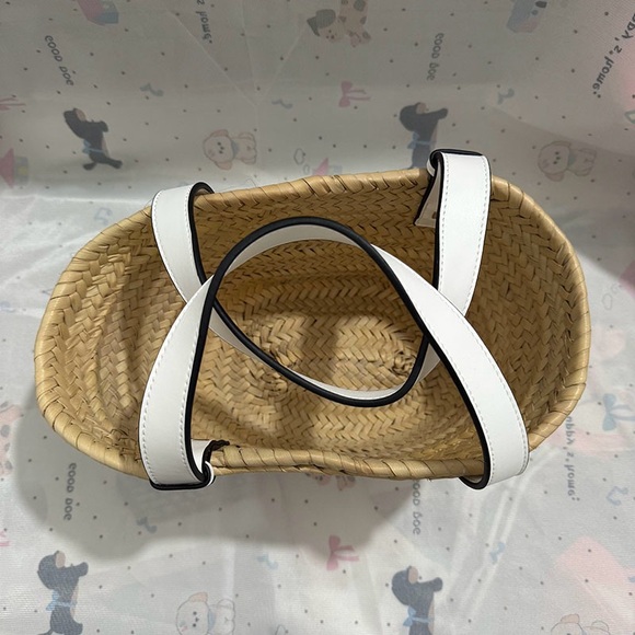 Loewe Basket Handwoven Straw Tote Bag - Picture 2 of 5